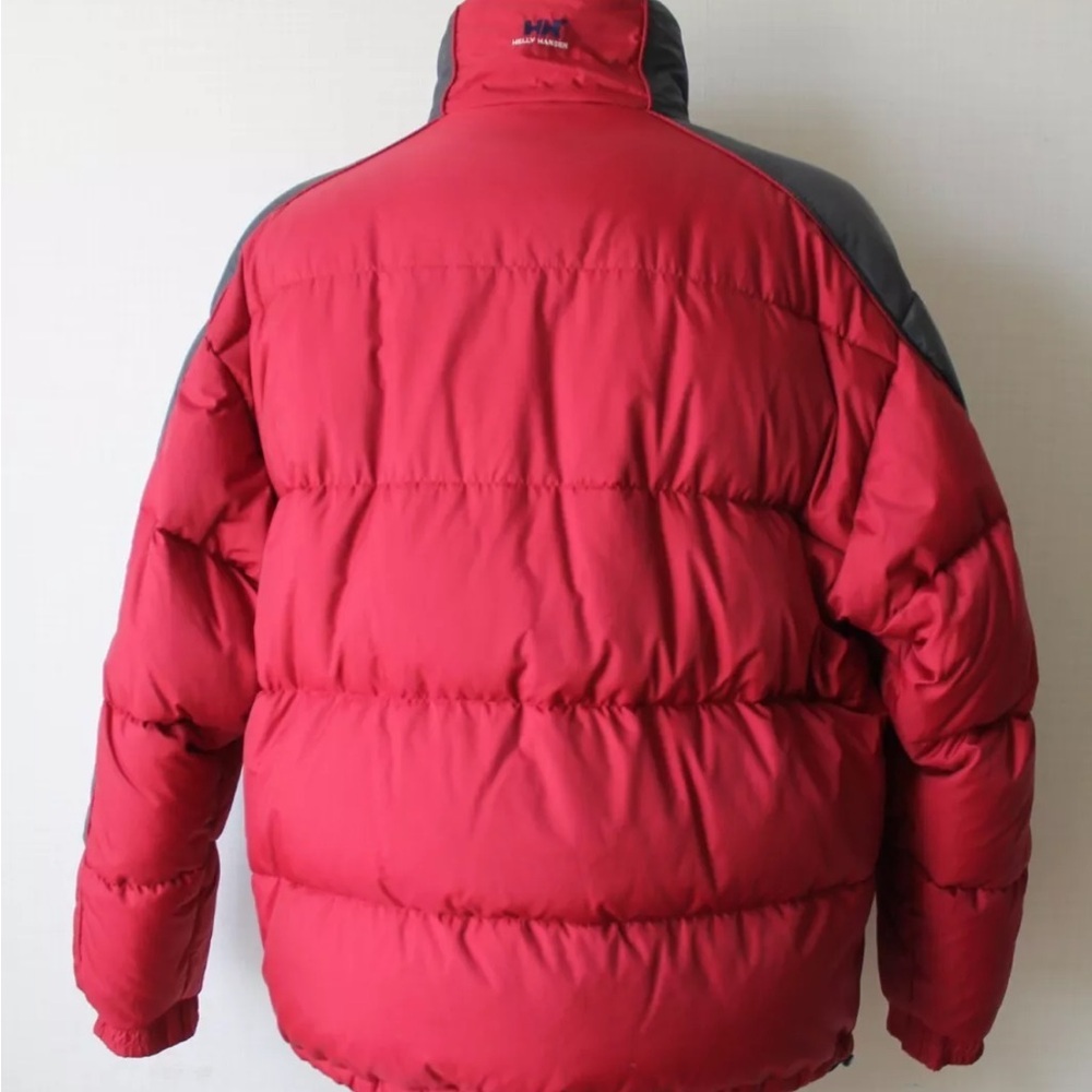 Helly Hansen Red/Grey Puffer Coat- VGUC-Sx Lg - WARM! 🍂❄️ - Picture 6 of 16